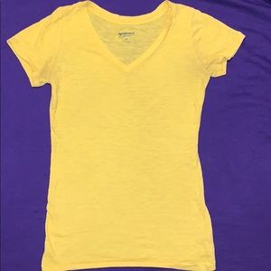 A banana yellow shirt.